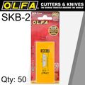 OLFA Blades Skb-2 50 Pack For Sk-4 Sk-9 Utc1 Cutters